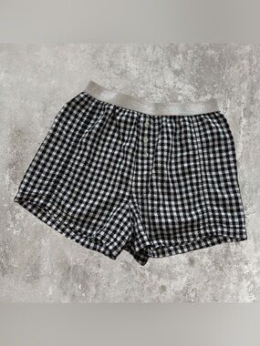 Victoria’s Secret Gingham Boxer Short Pajamas